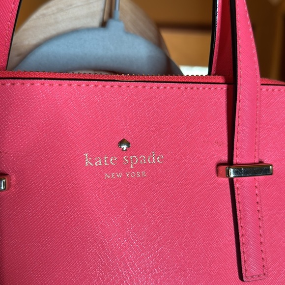 Kate Spade Cedar Street Maise Leather Handbag Pink with Gold Hardware - Picture 2 of 16